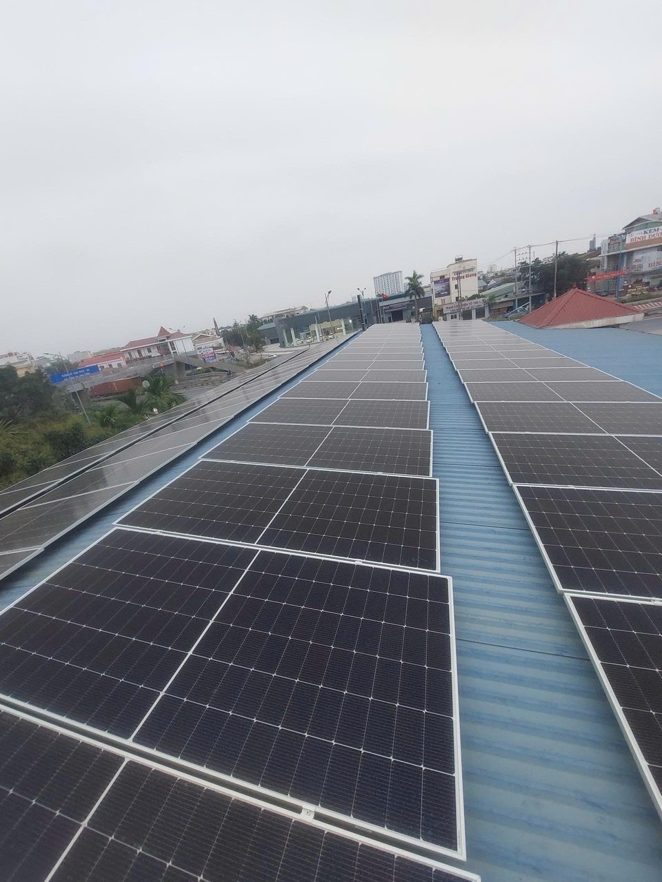 Hệ thống điện mặt trời áp mái Công ty Bạch Đằng, Hải Phòng